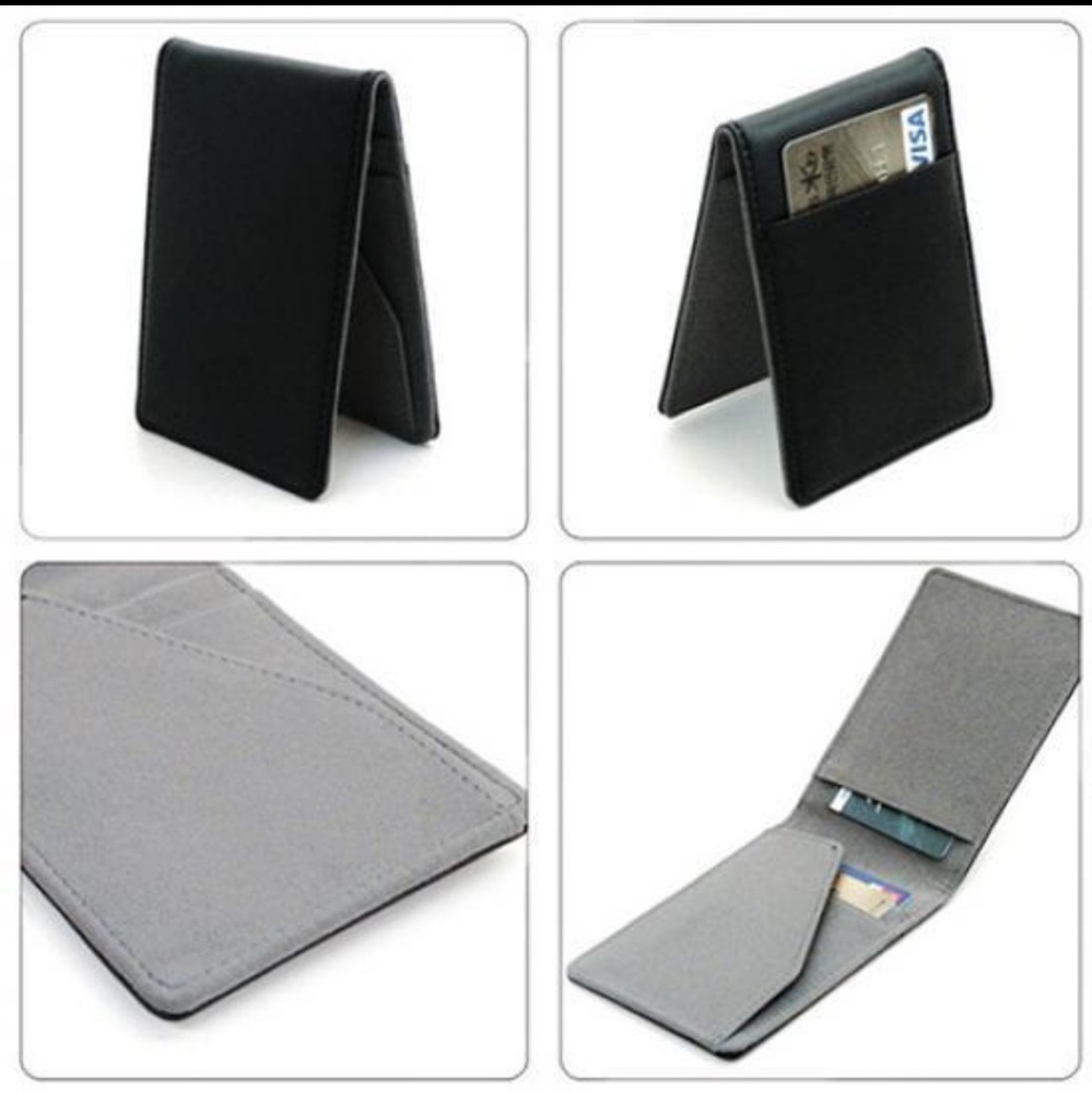 💕3 items for $10💕Slim Wallet Faux Leather - Picture 4 of 4